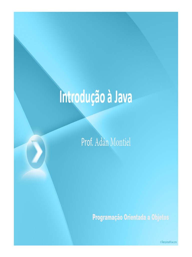 Aula 02 Introdução de Java | PDF | Java (linguagem de programação ...