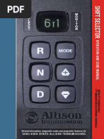 Allison 5 - 6th Gen - Shift Selectors Manual | PDF | Vehicles | Vehicle ...