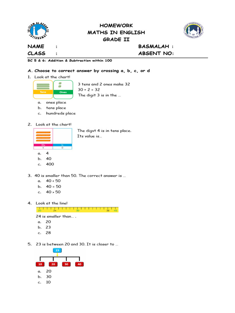 PDF HW 2 Math | PDF | Mathematics | Arithmetic