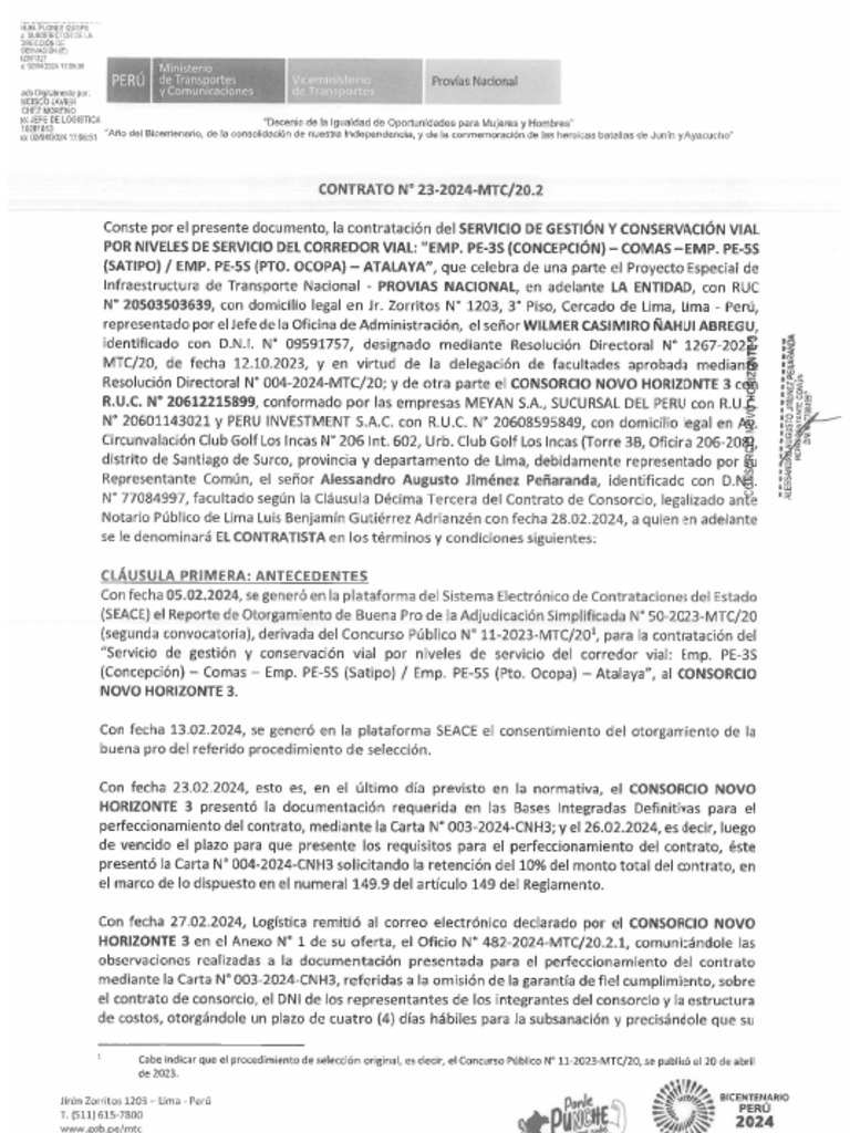 Cont 0023 2024 | PDF