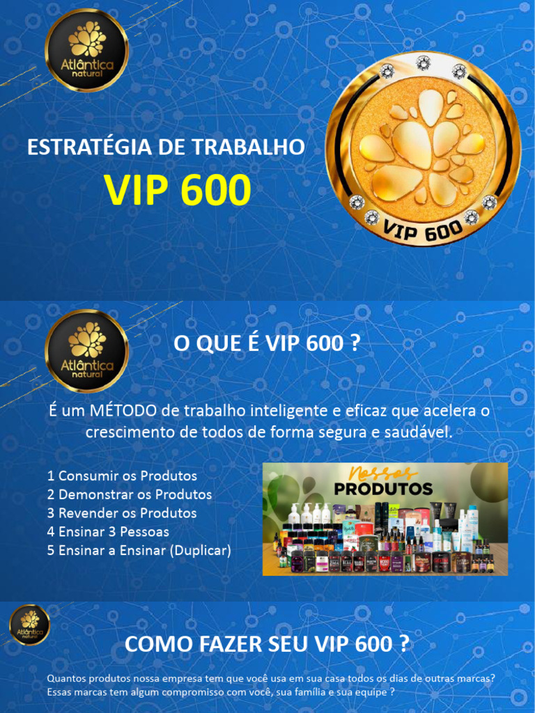 Método VIP 600: Crescimento Eficaz e Seguro | PDF