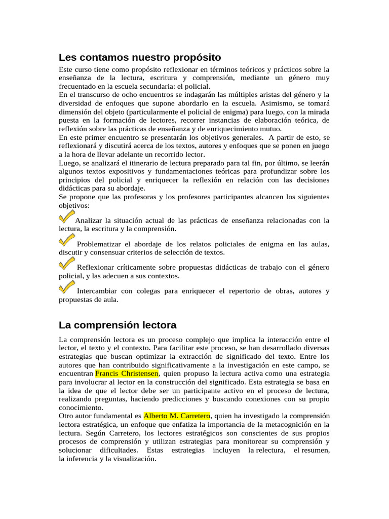 Estrategias De Comprensión Lectora Pdf Esquema Psicología Hipótesis