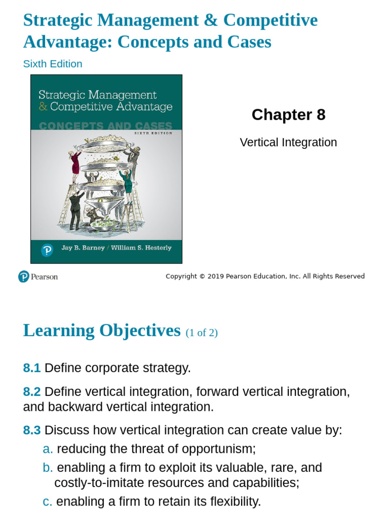 Lecture Presentation Week 08 | PDF | Strategic Management | Business