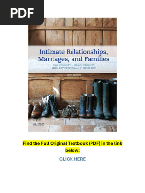Intimate Relationships 9th Edition Overview | PDF | Intimate