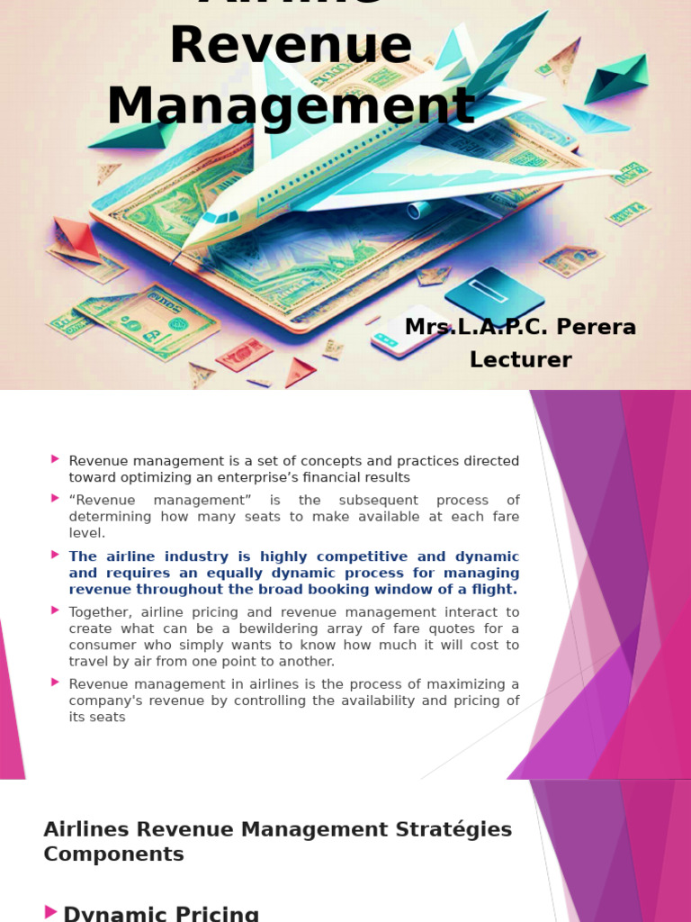 Airline Revenue Manaement and Pricing | PDF | Airlines | Pricing