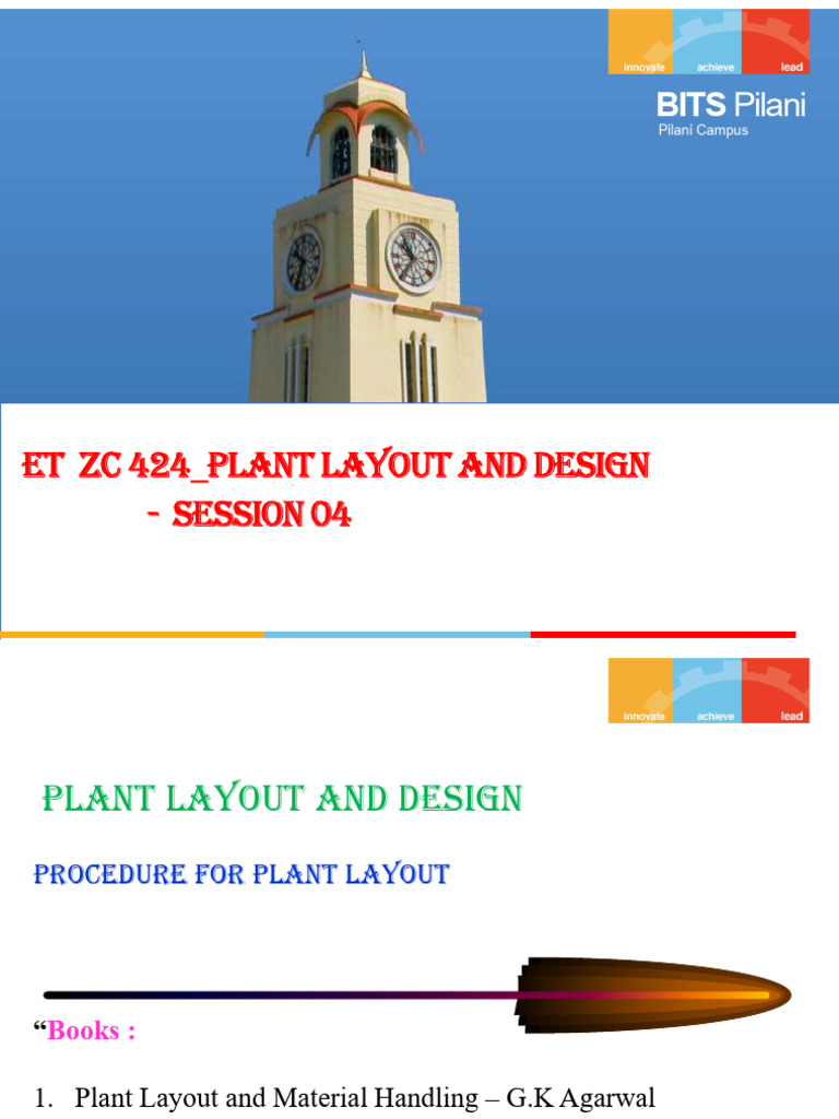 Plant Layout Design Guide | PDF | Algorithms | Reliability Engineering