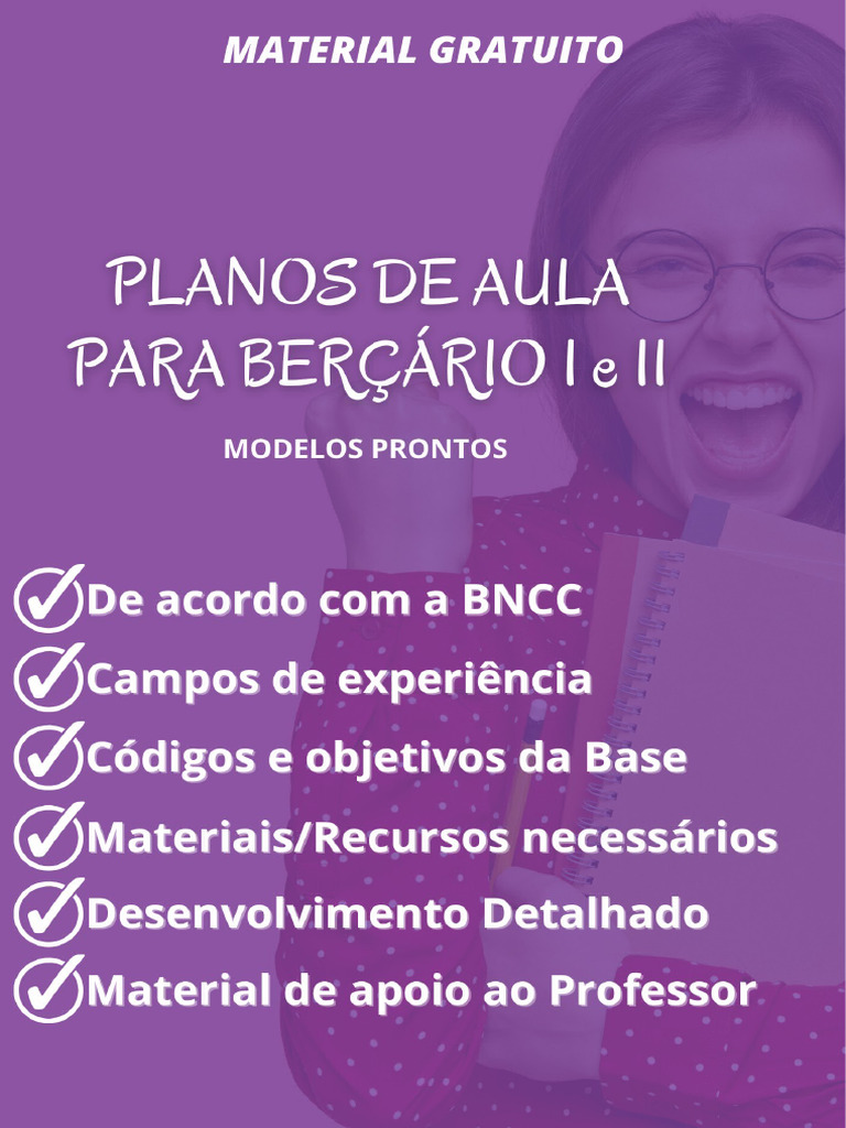 Modelo planos de aula berçário [2.0] | PDF