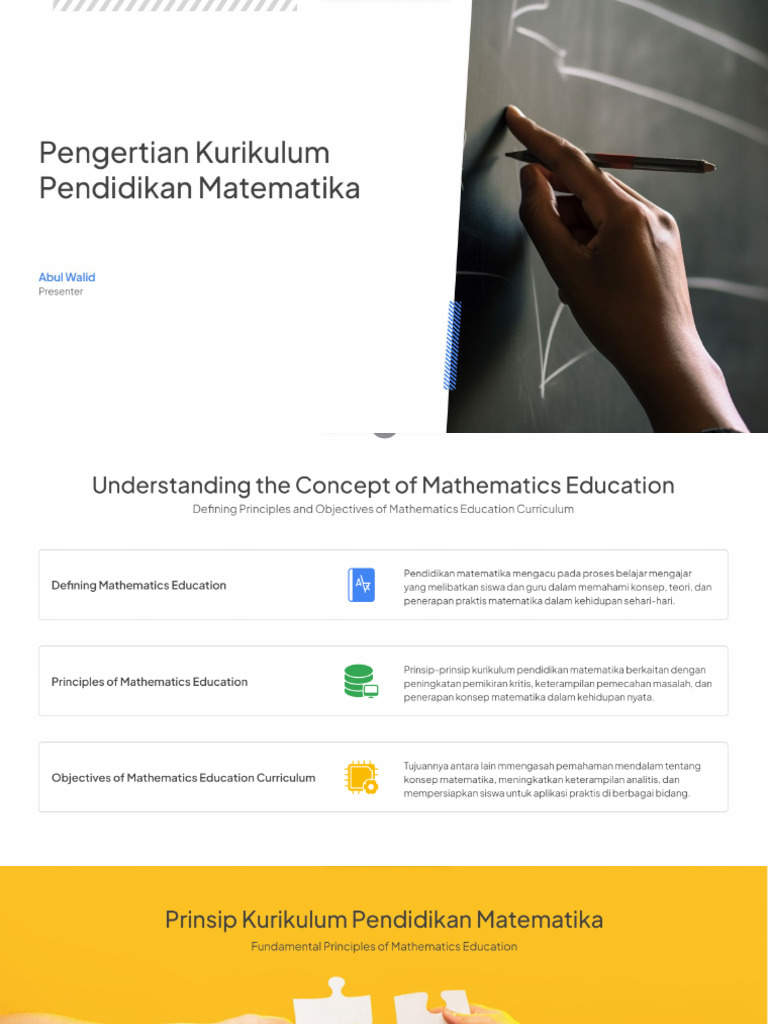 Pengertian, Prinsip, Tujuan, Kurikulum Pendidikan Matematika - en | PDF