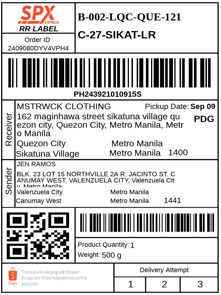 Get Return Label-1725782216869 | PDF