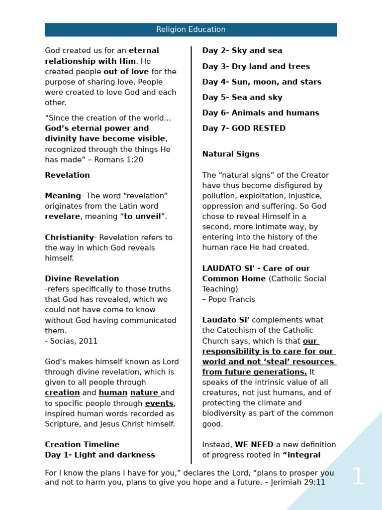 RE | PDF | Christian Church | Jesus