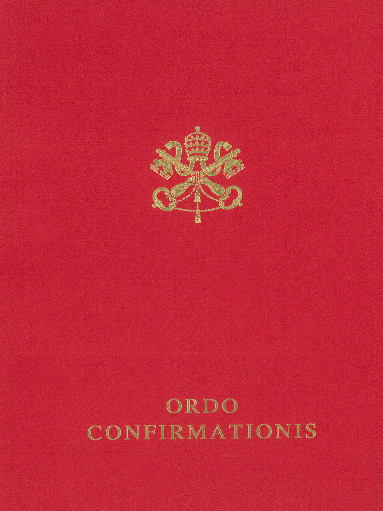Ordo Confirmationis (1973) | PDF