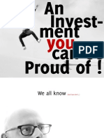 an investment you can be proud of