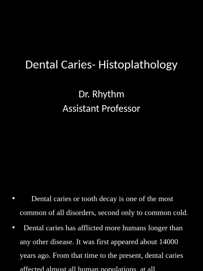 Understanding Dental Caries Histopathology | PDF | Tooth Enamel | Tooth