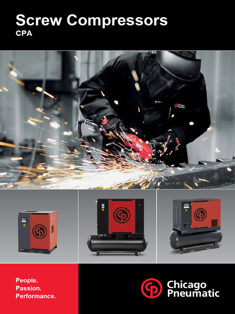 CPA 15 Screw Compressor Overview | PDF | Manufactured Goods
