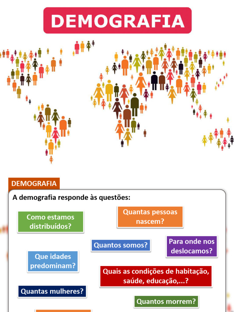 Entendendo a Demografia: Nascimento e Mortalidade | PDF | Taxa de ...
