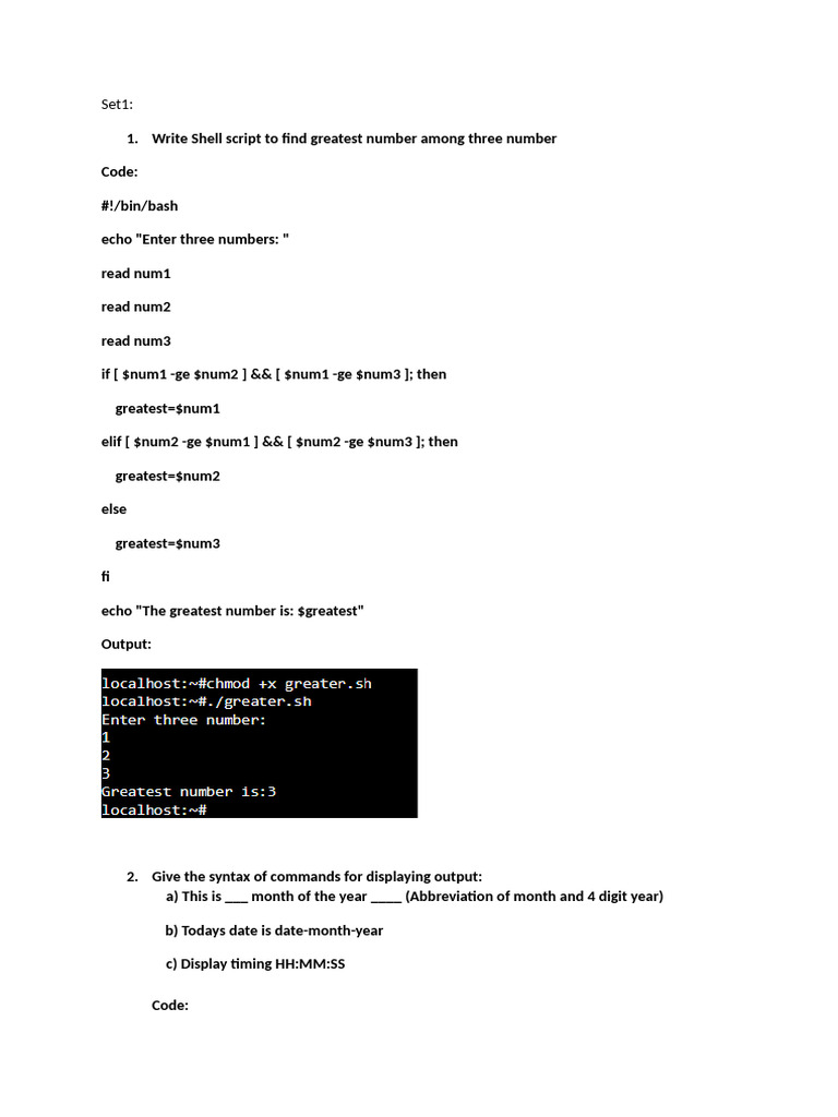 Set 1 | PDF