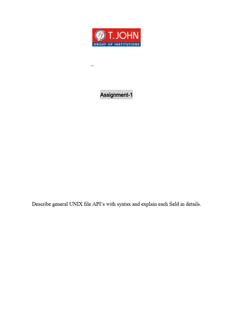 USP Assignment-1 & 2 2022-26 S5 A&b | PDF