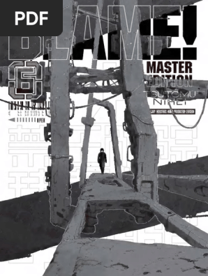 BLAME! 1巻〜６巻 Blame! Master Edition Manga English Version Full Set Volume