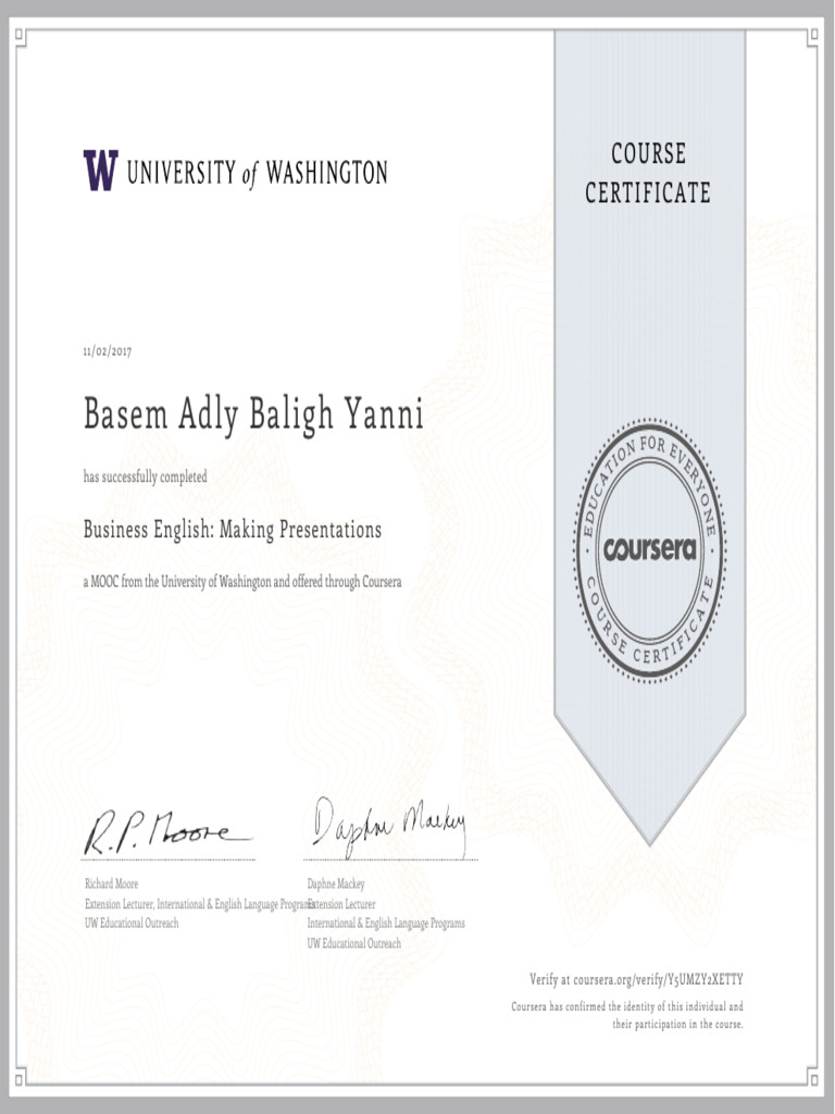 Business English: Making Presentations - Coursera Y5UMZY2XETTY | PDF ...