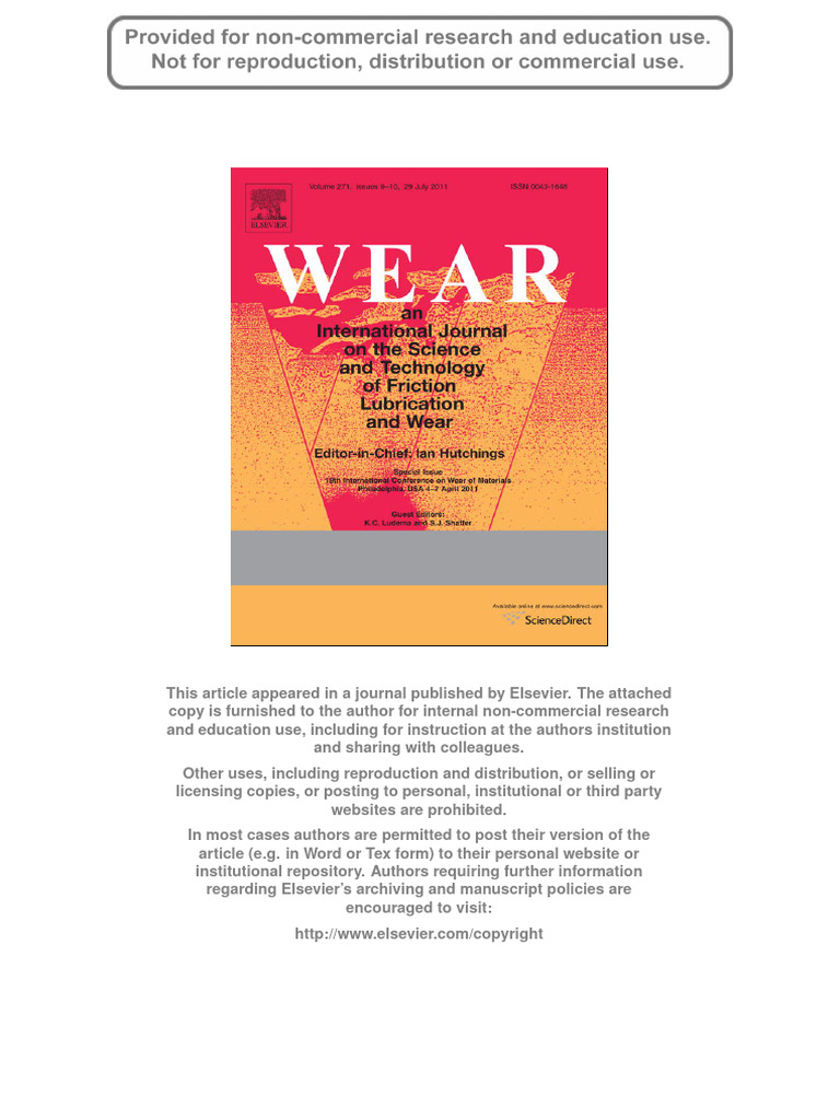 WEA99946publicado Wear | PDF | Heat Treating | Alloy
