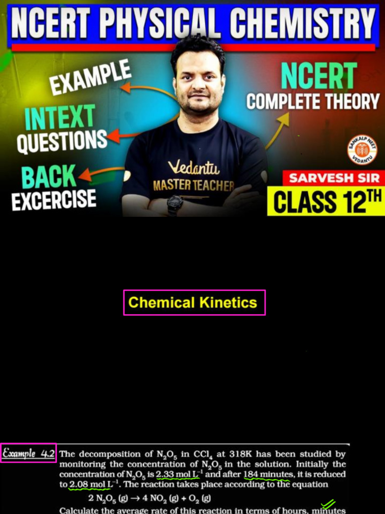 Ncert Complete Physical Chemistry Class - 12 One Shot | PDF