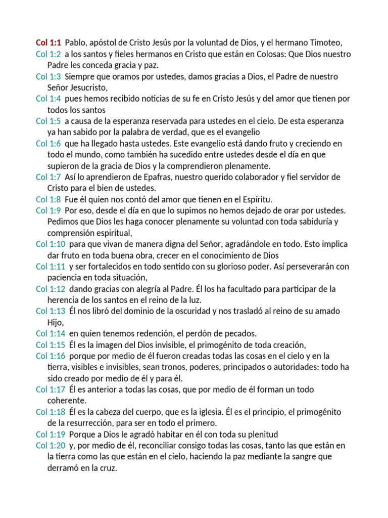 Colo Senses | PDF | Cristo (título) | Dios