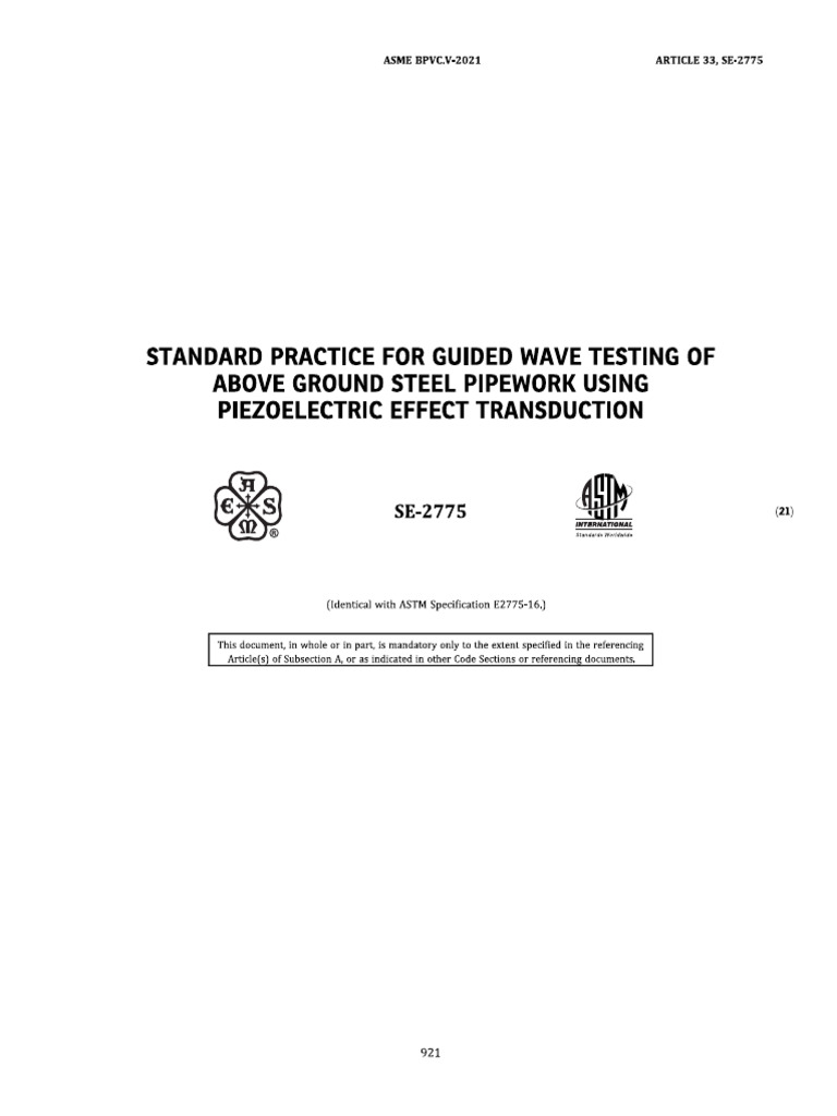 V(985-1008)Guide Wave testing | PDF