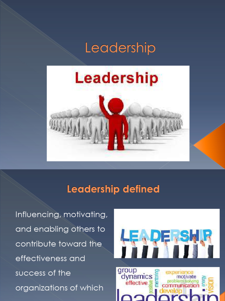 Chapter 8 - Leadership and Power | PDF | Power (Social And Political ...