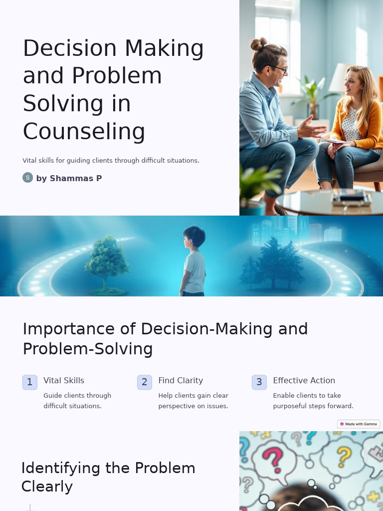 Decision-Making-and-Problem-Solving-in-Counseling | PDF | Decision ...