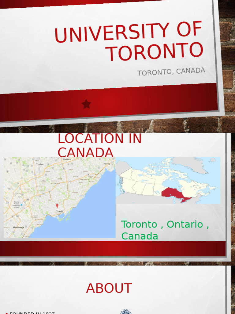 University of Toronto Admissions Overview | PDF