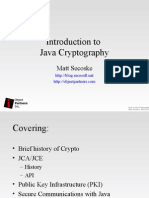 Intro To Java Crypto