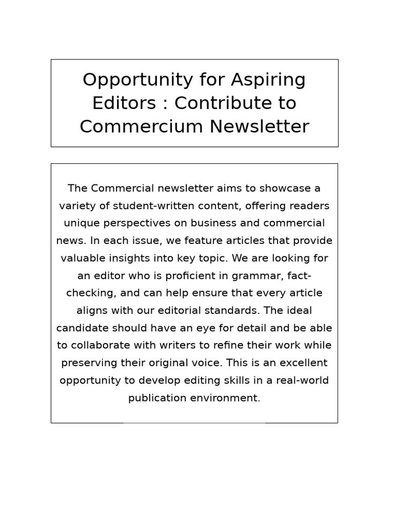 Commercium Draft 01 | PDF