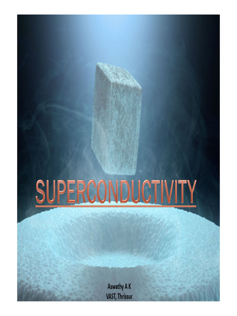 Superconductivity PDF Superconductivity Electrical Resistivity 