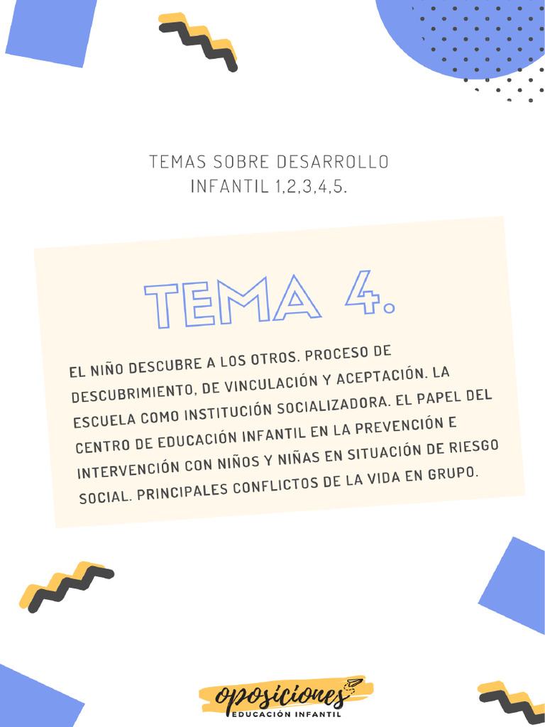 Tema 4 Nuevo | PDF | Teoría de apego | Las emociones