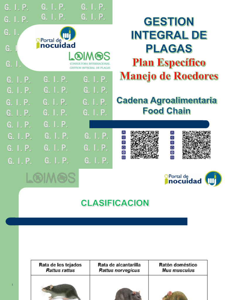 Manejo Integral de Roedores en Alimentos | PDF | Heces | Roedor