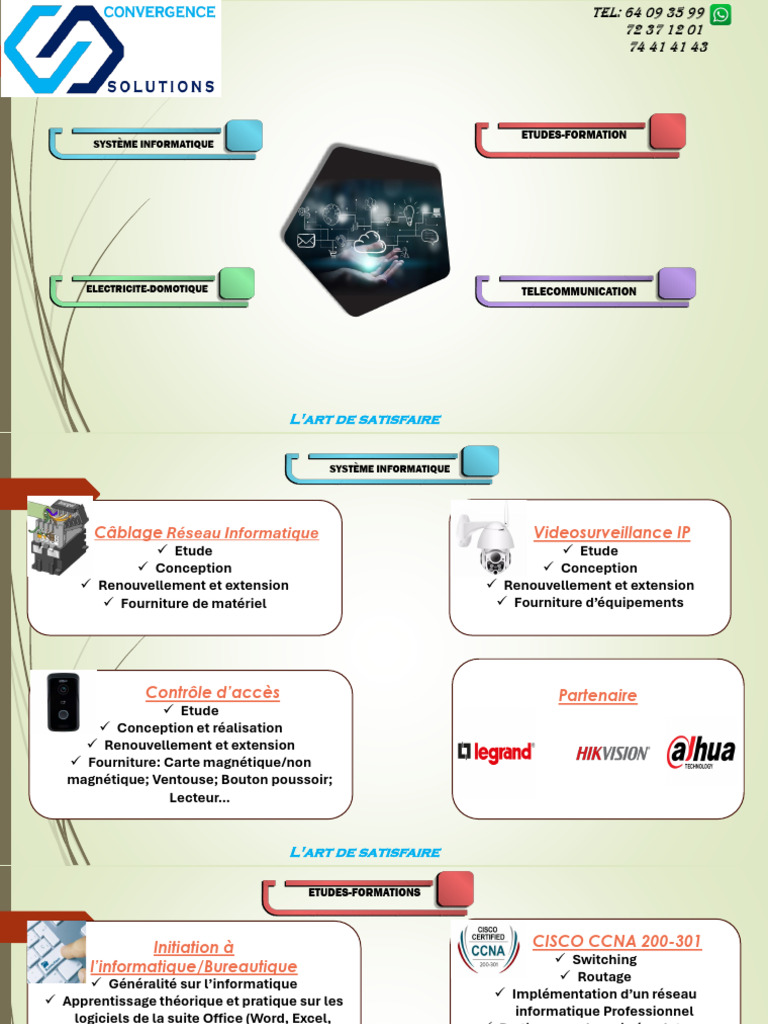 Solutions Informatiques et Formations | PDF | Informatique | Microsoft ...