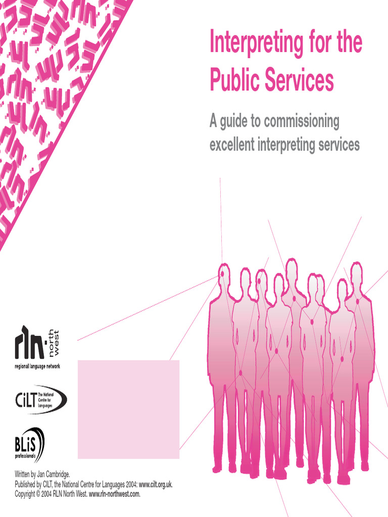 PublicServiceInterpreting Jan Cambridge | PDF | Language Interpretation ...