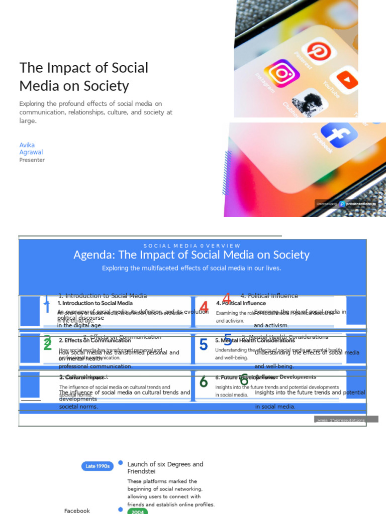 Social Media's Impact on Society | PDF | Social Media | Popular Culture ...