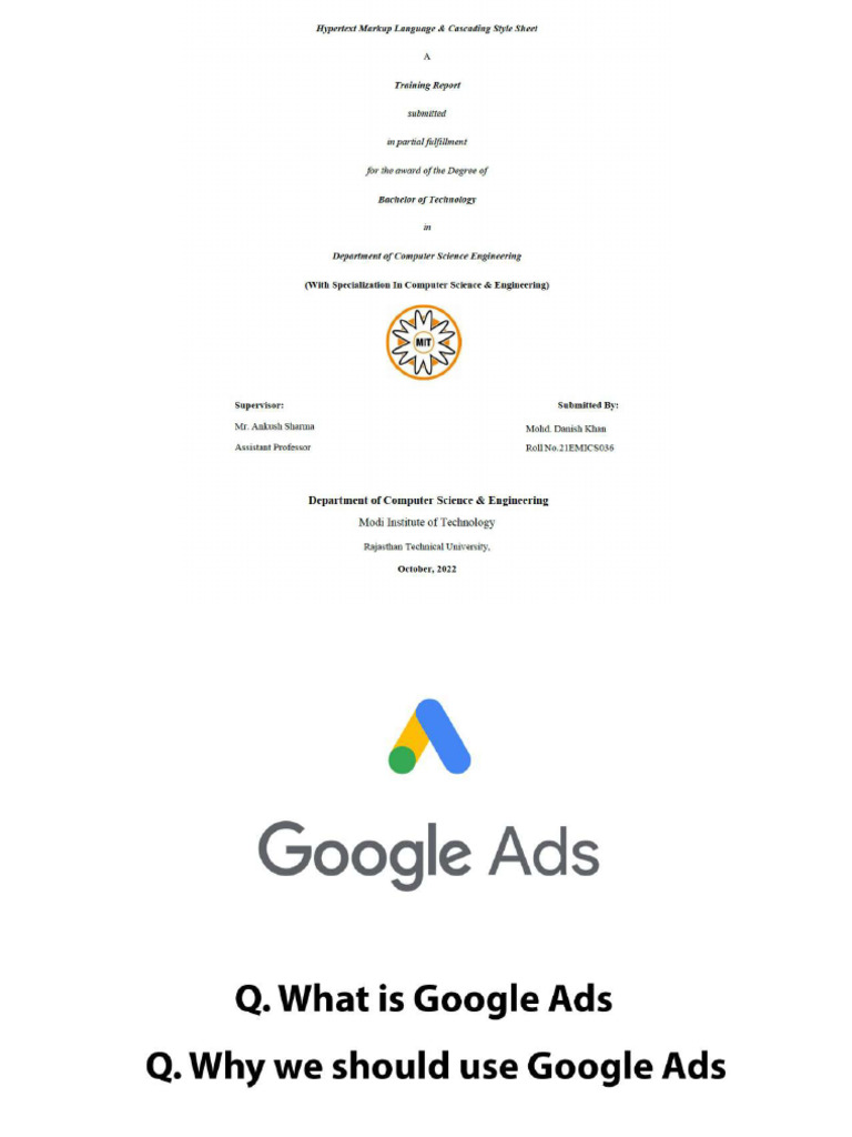 Ppt on google ads pdf