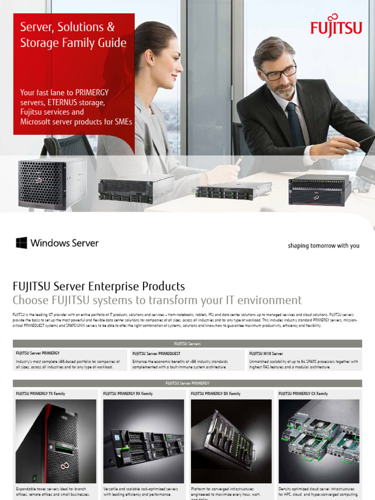 Fujitsu PRIMERGY Server Solutions Guide | PDF | Desktop Virtualization ...
