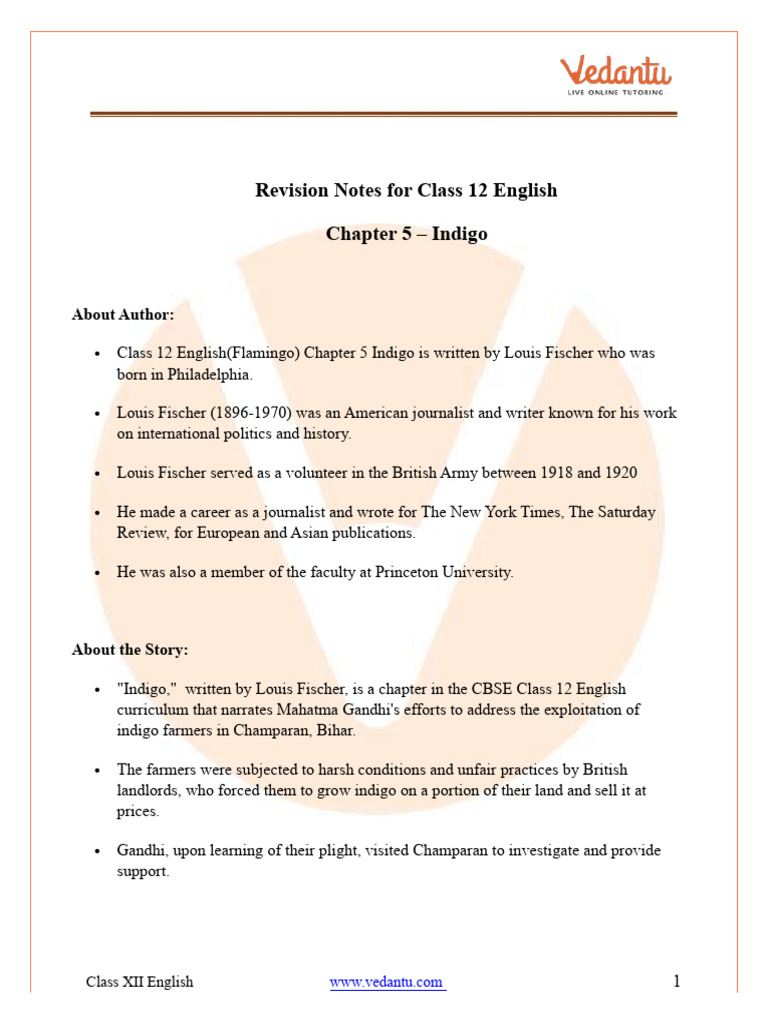 english-chapter-5-indigo-class-12-notes-and-summary-free-pdf-download