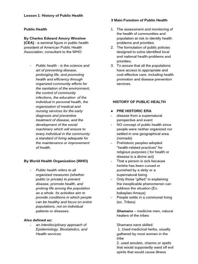 Lesson 1 | PDF | Public Health | Vaccines