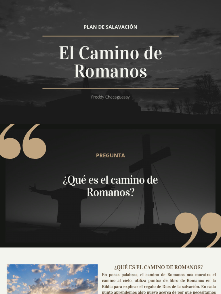 El Camino de Romanos (1) | PDF | Epístola a los romanos | Cristo (título)