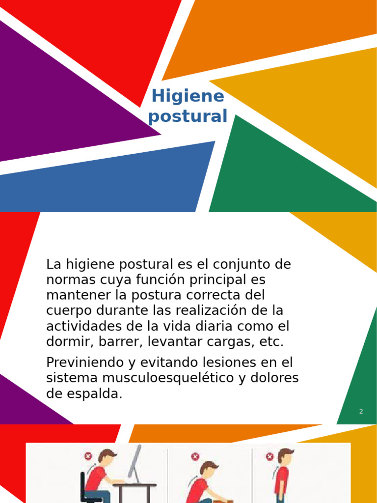 Higiene Postural | PDF
