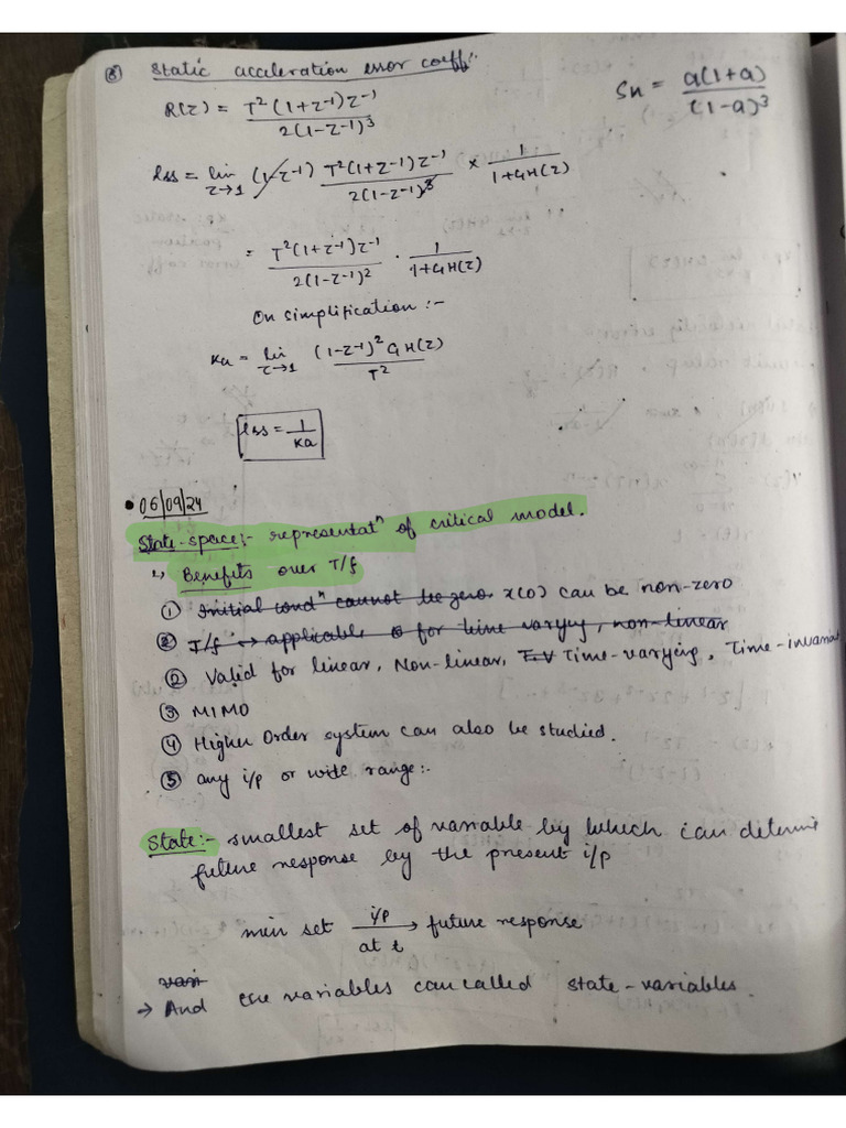 Control Notes 2 | PDF