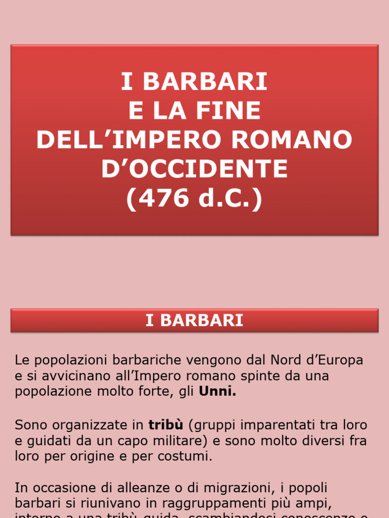 02 I Barbari | PDF