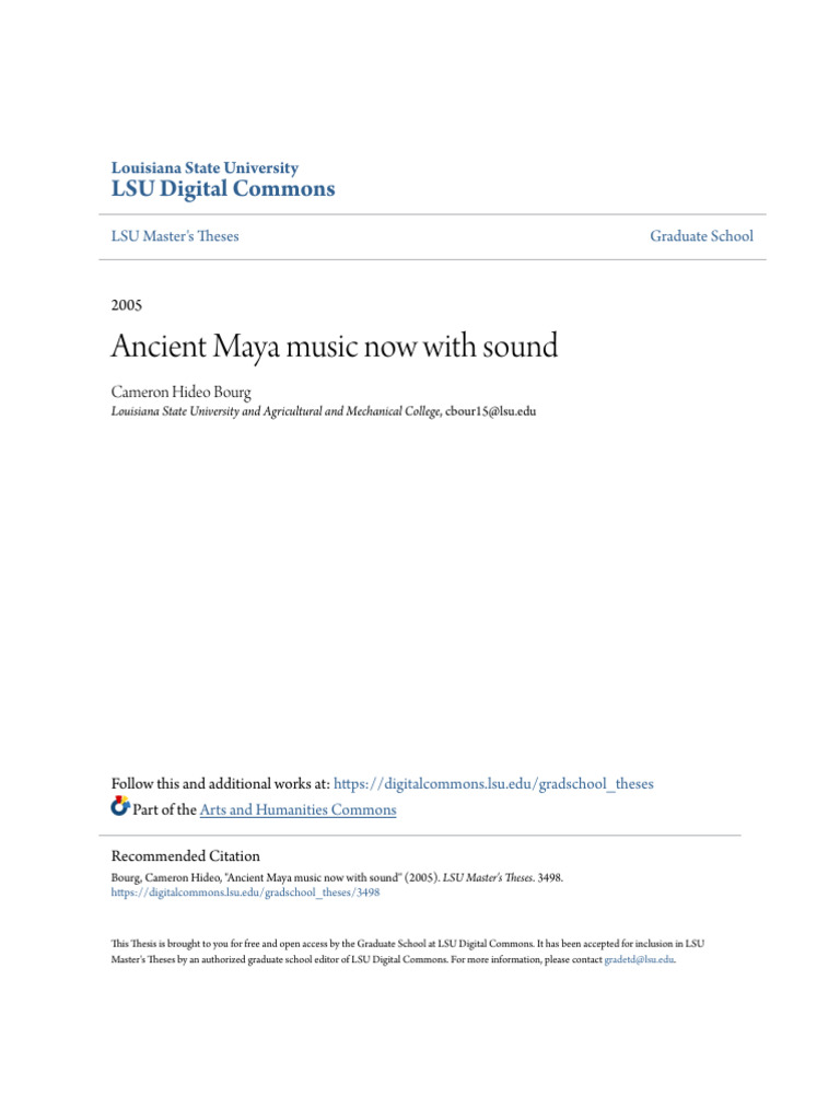 Ancient Maya Music: Instruments & Sound | PDF | Maya Civilization ...