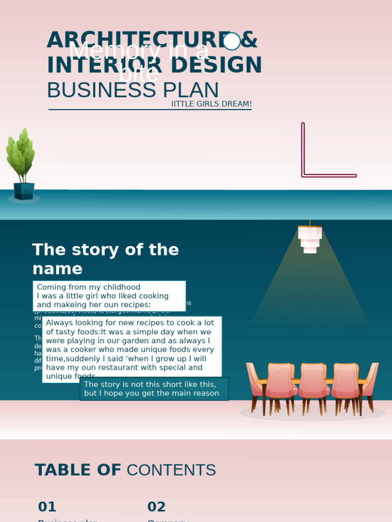Architecture & Interior Design Business Plan by Slidesgo | PDF ...
