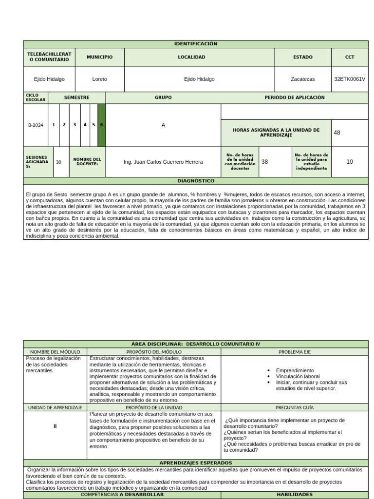 Proyecto de Desarrollo Comunitario | PDF | Evaluación | Sociedad
