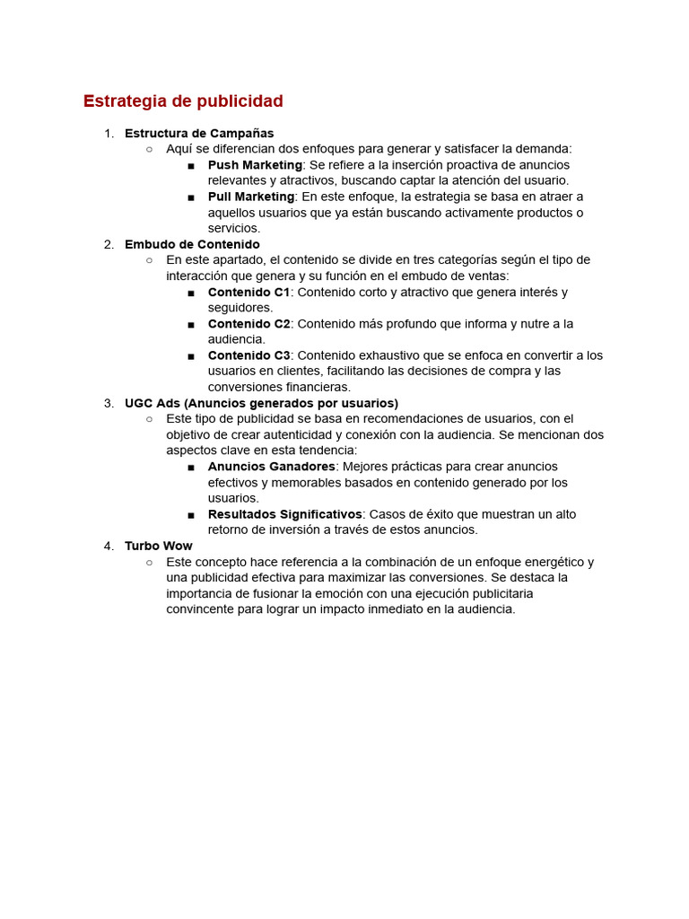 Estrategias Efectivas de Publicidad | PDF